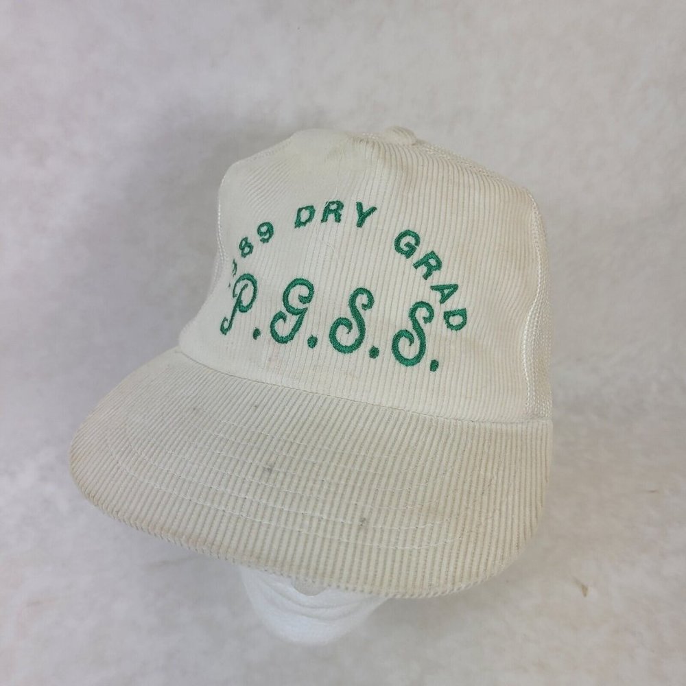 DRY GRAD 1989 PGSS Hat Snapback Baseball Vintage 80s Cap Trucker Prince George